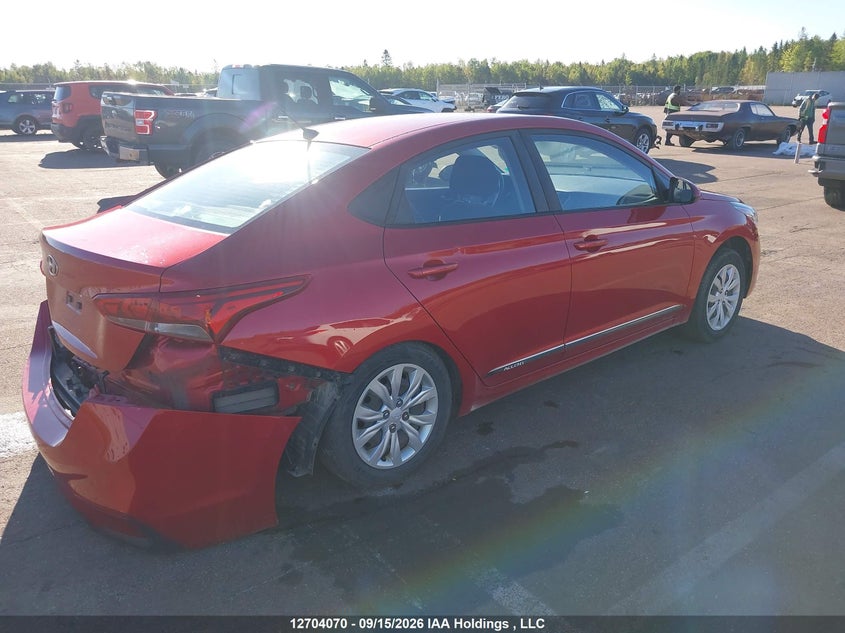 Vin: 3kpc24a3xke078190, lot: 3109769, hyundai accent se/sel 20194