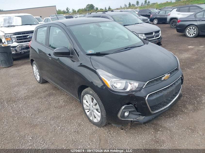2018 Chevrolet Spark 1Lt, Удар спереди, IAAI, VIN KL8CD6SA1JC442465