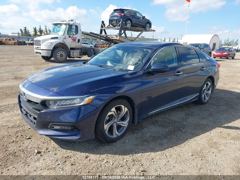 Vin: 1hgcv1f5xja800213, lot: 3109878, honda accord exl 20182