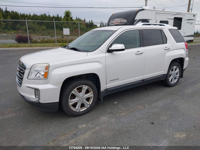 2017 GMC Terrain Slt, Удар сзади, IAAI, VIN 2GKFLUE36H6170883 — фото 2