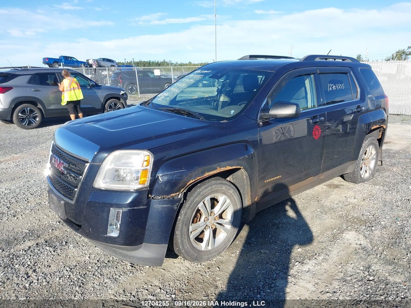 2015 GMC Terrain, Удар спереду, IAAI, VIN 2GKALREK5F6428628 — фото 2
