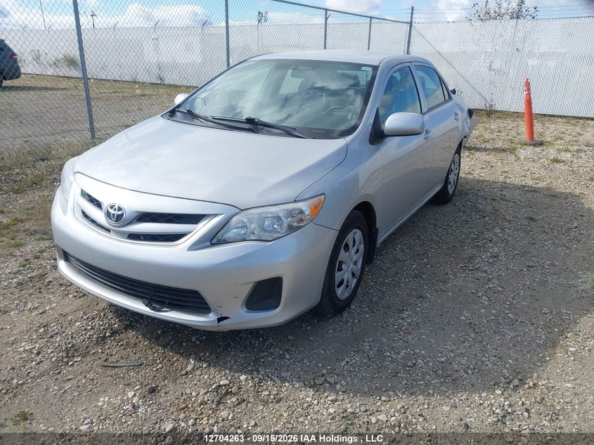 2013 Toyota Corolla, Rear, IAAI, VIN 2T1BU4EE0DC022617 — photo 2