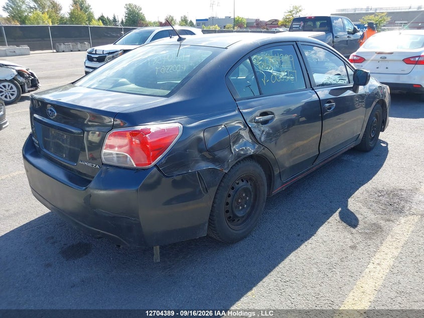 Vin: jf1gjaa69ch005567, lot: 3110122, subaru impreza 20124