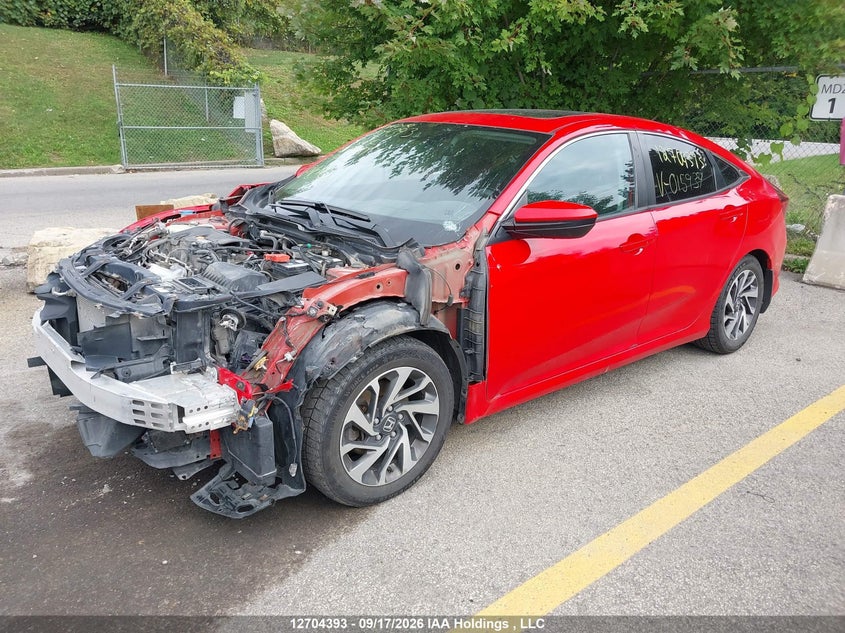 Vin: 2hgfc2f81hh015934, lot: 3110126, honda civic ex 20172