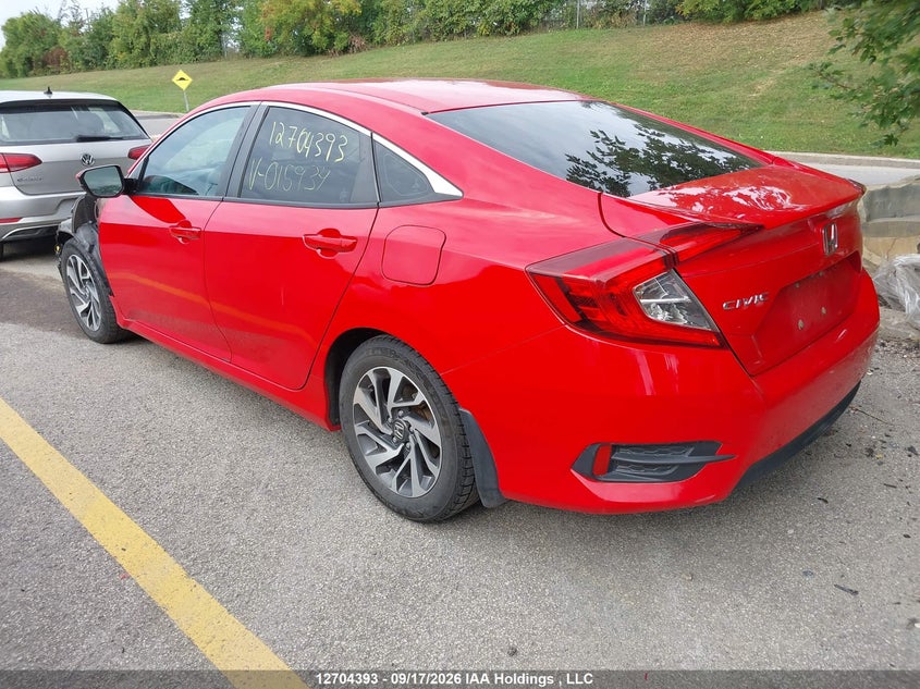 Vin: 2hgfc2f81hh015934, lot: 3110126, honda civic ex 20173