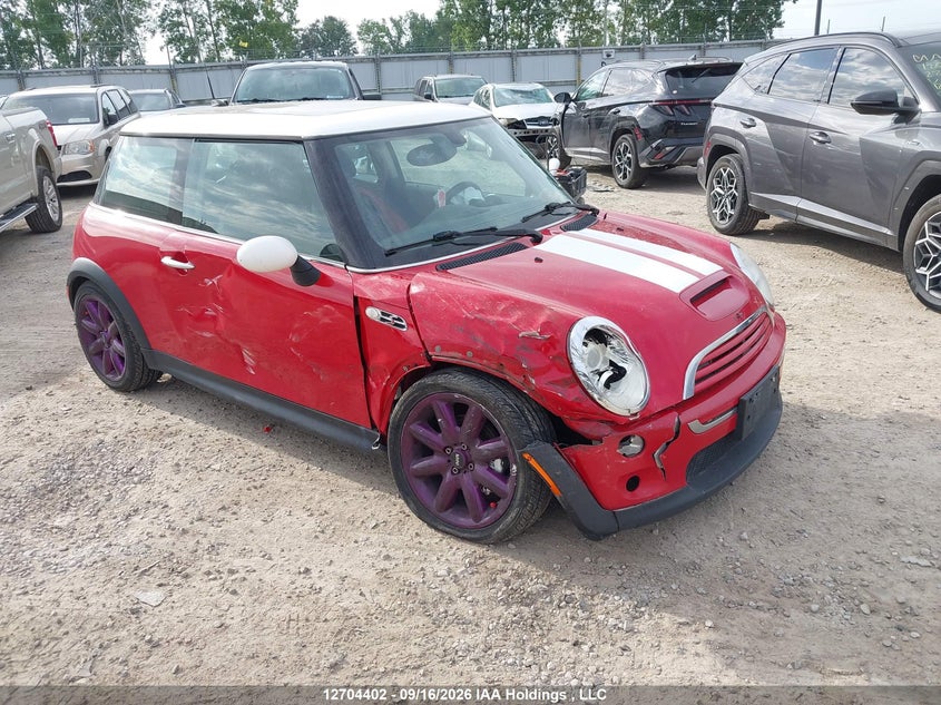 2005 Mini Cooper, Правый бок, IAAI, VIN WMWRE335X5TD99118