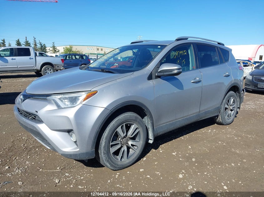 2016 Toyota Rav4 Xle, Rear, IAAI, VIN 2T3RFREV9GW457927 — photo 2