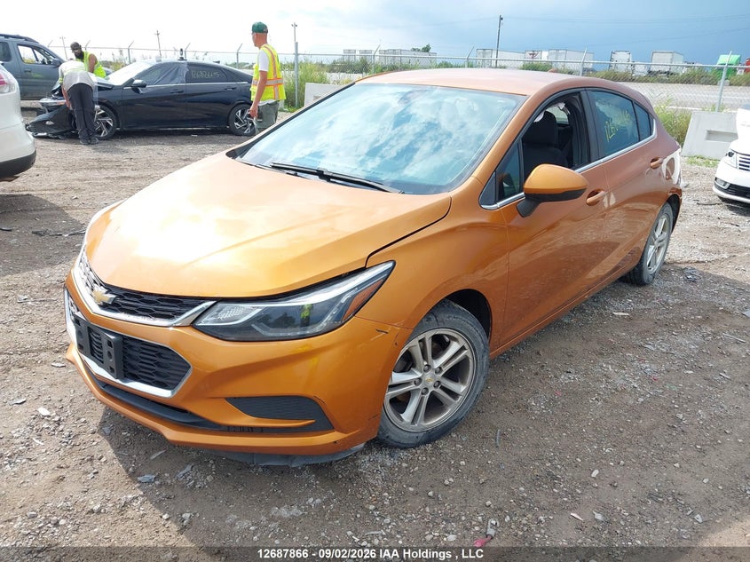 Vin: 3g1be6sm1hs541746, lot: 3110175, chevrolet cruze lt auto 20172