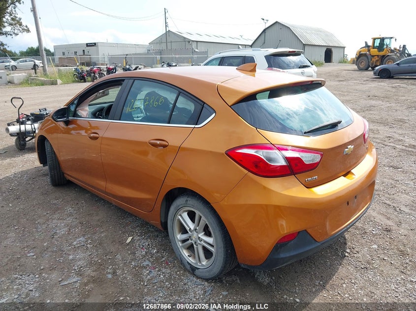 Vin: 3g1be6sm1hs541746, lot: 3110175, chevrolet cruze lt auto 20173