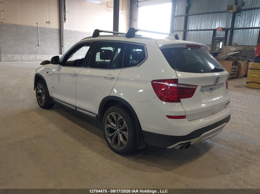 Vin: 5uxwx9c50g0d72290, lot: 3110224, bmw x3 xdrive28i 20163