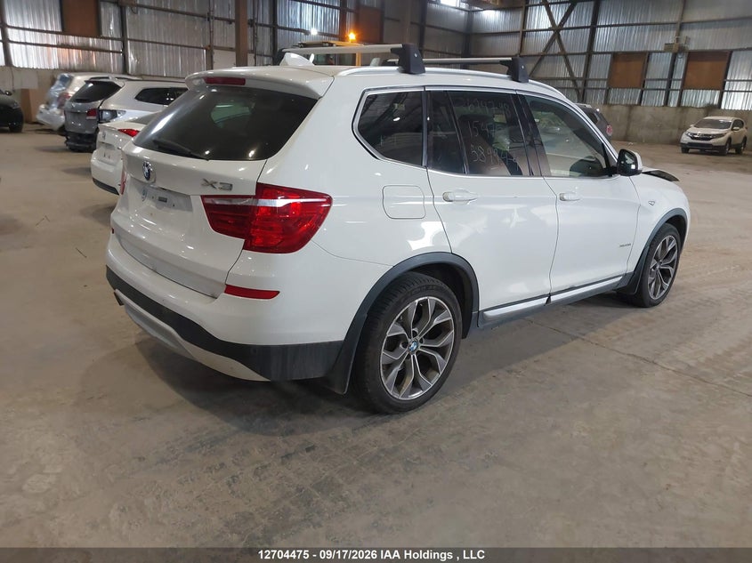 Vin: 5uxwx9c50g0d72290, lot: 3110224, bmw x3 xdrive28i 20164