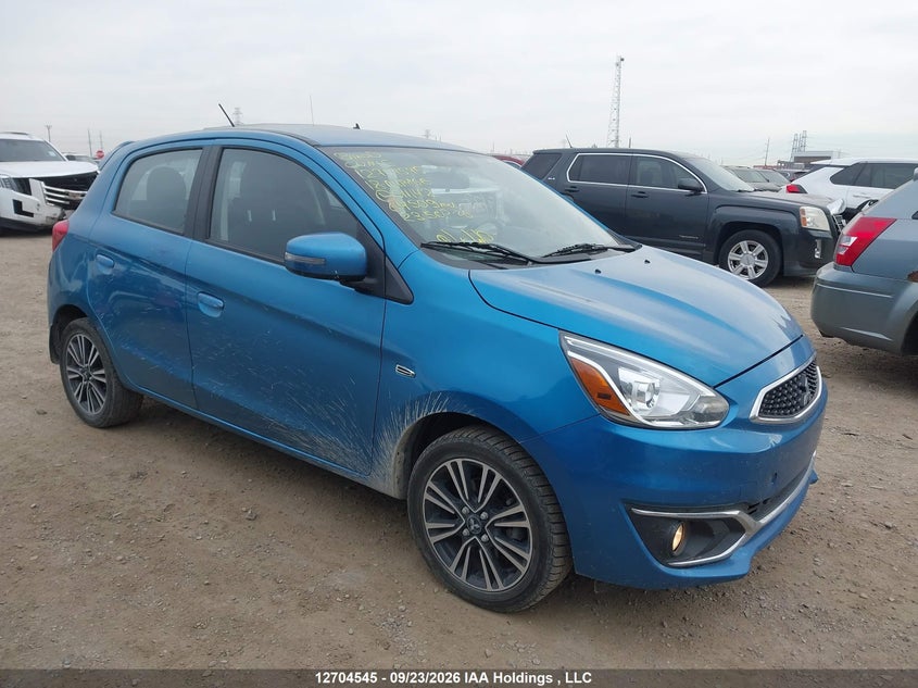 2018 Mitsubishi Mirage, Hail, IAAI, VIN ML32A5HJXJH011142
