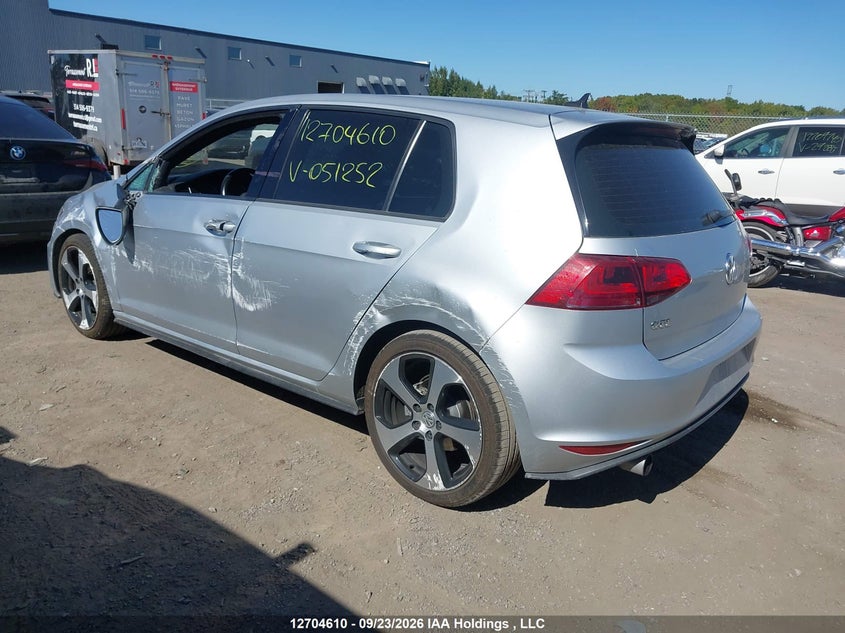 Vin: 3vw4t7au6gm051252, lot: 3110359, volkswagen golf gti 5-door autobahn 20163