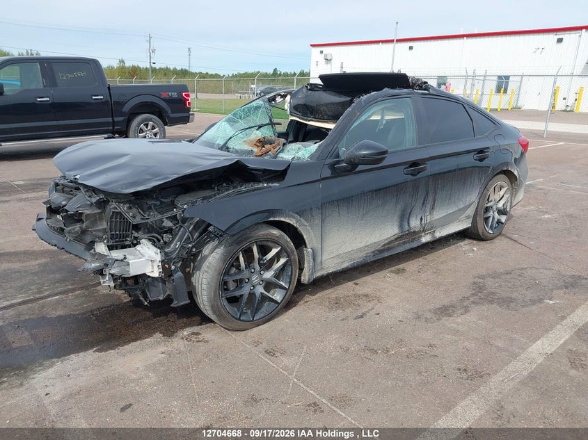 Vin: 2hgfe2f58nh129635, lot: 3110419, honda civic sport 20222
