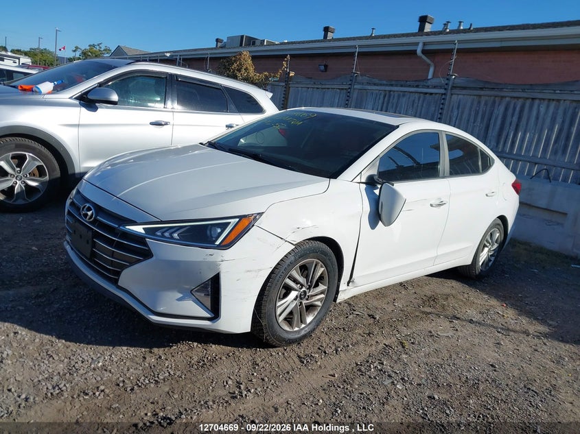 2020 Hyundai Elantra Preferred With Sun And Safety Package Auto Ivt, Left Side, IAAI, VIN KMHD84LF8LU012052 — photo 2