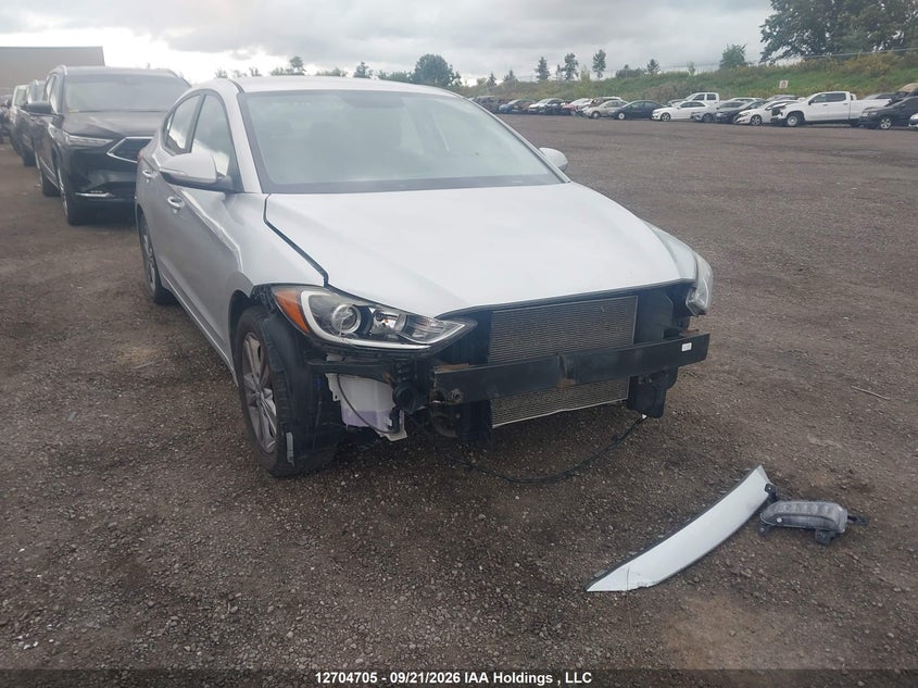 2017 Hyundai Elantra, Front, IAAI, VIN KMHD84LF2HU348688