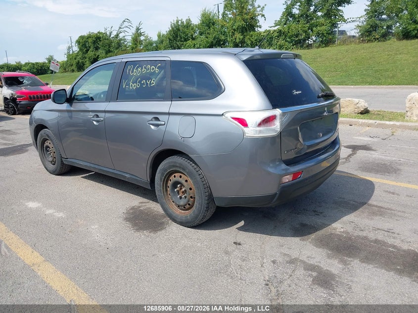 Vin: ja4az2a32ez606945, lot: 3110539, mitsubishi outlander es 20143