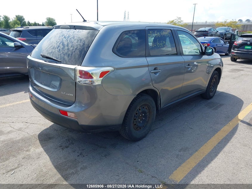 Vin: ja4az2a32ez606945, lot: 3110539, mitsubishi outlander es 20144