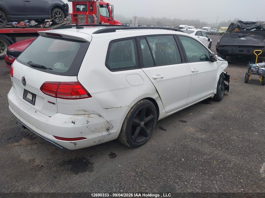 Vin: 3vw117au6km502584, lot: 3110542, volkswagen golf sportwagen 1.8 tsi comfortline/1.8 tsi highline 20194