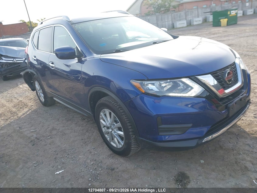 2019 Nissan Rogue S/Sl/Sv, Rear, IAAI, VIN 5N1AT2MV2KC838055