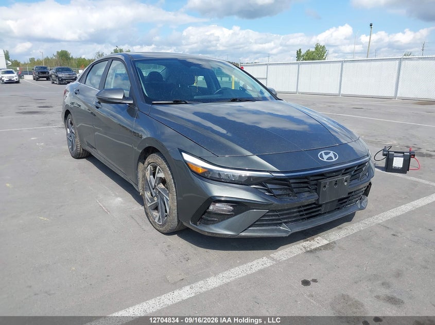 Vin: kmhln4dj9su172821, lot: 3110605, hyundai elantra luxury hybrid 20251