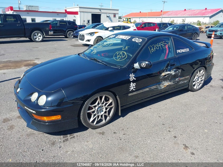 1999 Acura Integra, Левый бок, IAAI, VIN JH4DC4343XS801811 — фото 2