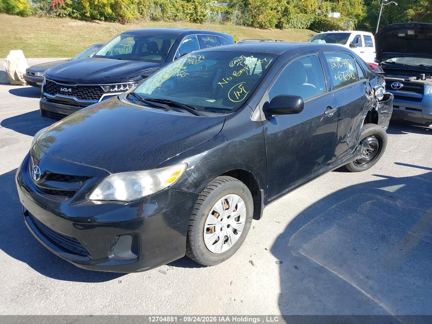 2011 Toyota Corolla Ce, Левый бок, IAAI, VIN 2T1BU4EE6BC676325 — фото 2