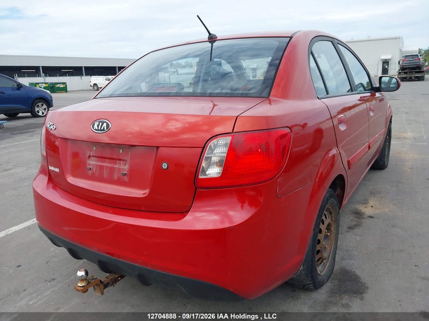 Vin: knadh4b31a6663369, lot: 3110664, kia rio lx/sx 20104