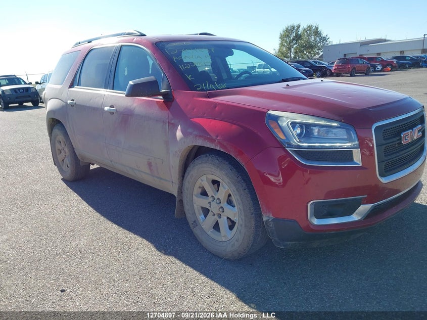 Vin: 1gkkvpkd1ej112296, lot: 3110673, gmc acadia sle 20141