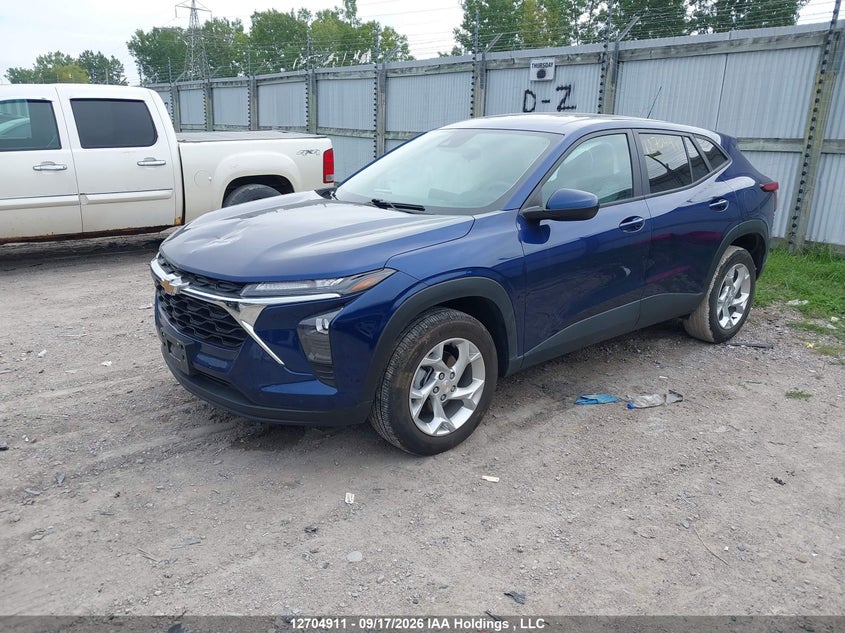 Vin: kl77lfe26rc195713, lot: 3110687, chevrolet trax ls 20242