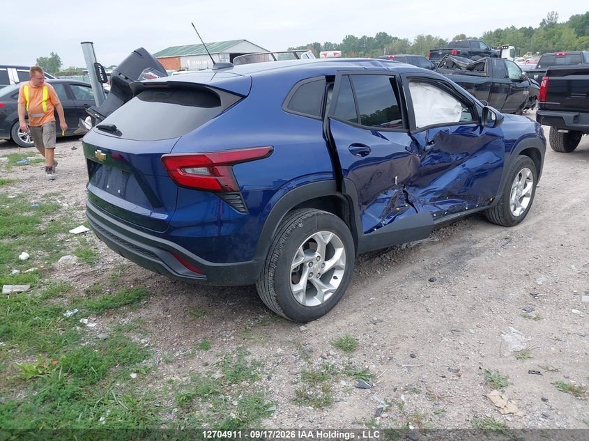 Vin: kl77lfe26rc195713, lot: 3110687, chevrolet trax ls 20244