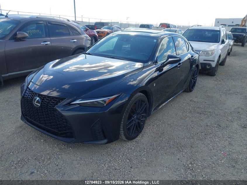 2022 Lexus Is 350, Right Front, IAAI, VIN JTHSZ1E23N5025398 — photo 2