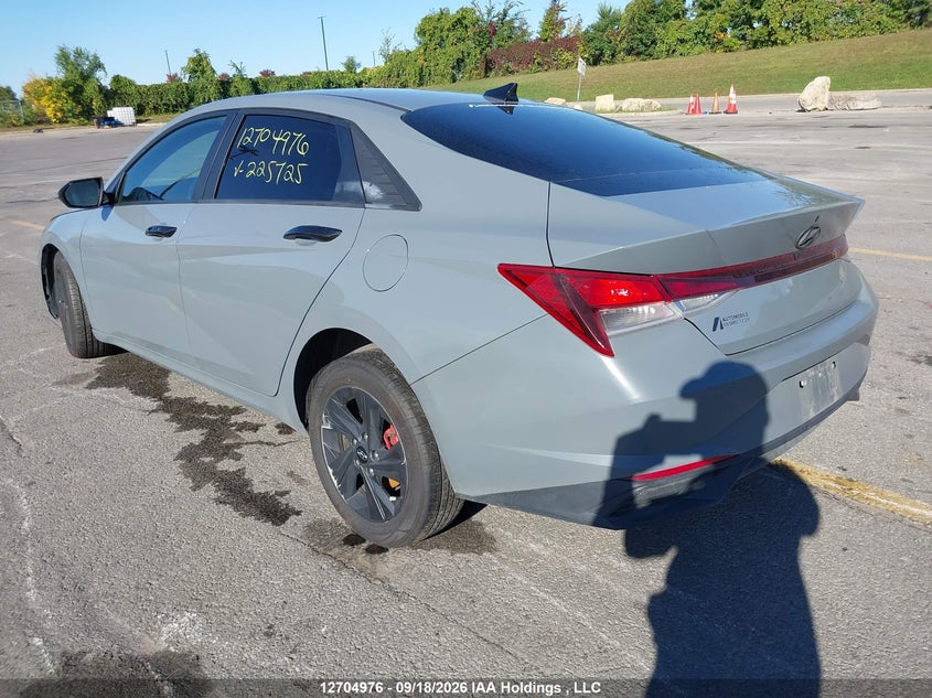 Vin: kmhlm4ag5nu225725, lot: 3110752, hyundai elantra preferred ivt with sun and tech package 20223