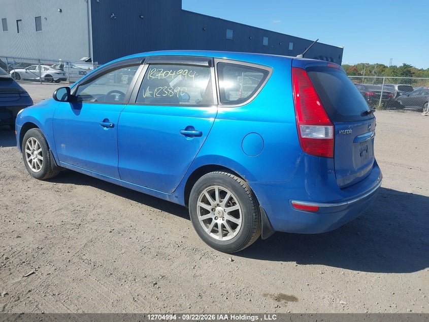 Vin: kmhdb8be0bu123890, lot: 3110771, hyundai elantra touring l 20113