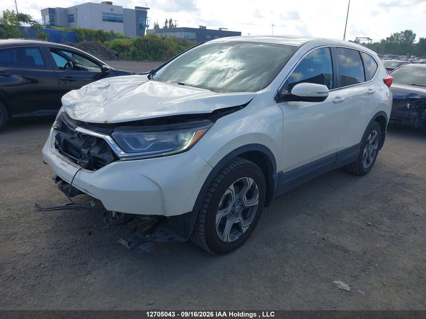 2018 Honda CR-V, Удар спереду, IAAI, VIN 2HKRW2H89JH119634 — фото 2