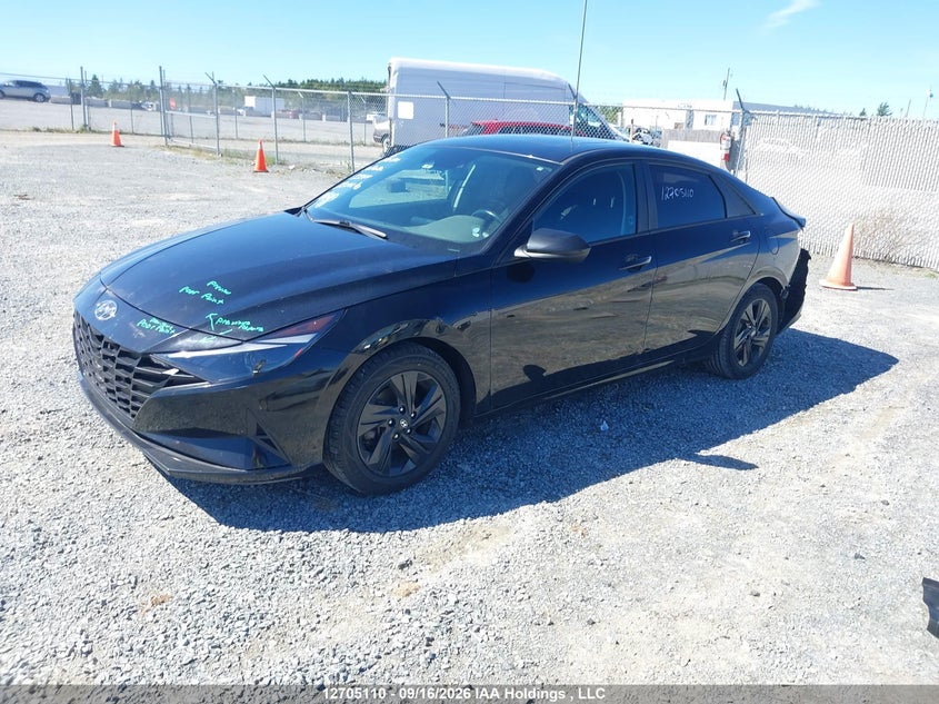 Vin: kmhlm4ag5nu333214, lot: 3110887, hyundai elantra preferred ivt with sun and tech package 20222