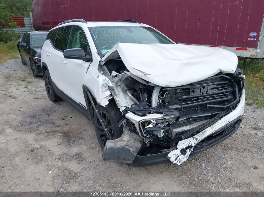 2019 GMC Terrain Sle, Front, IAAI, VIN 3GKALTEX5KL269964