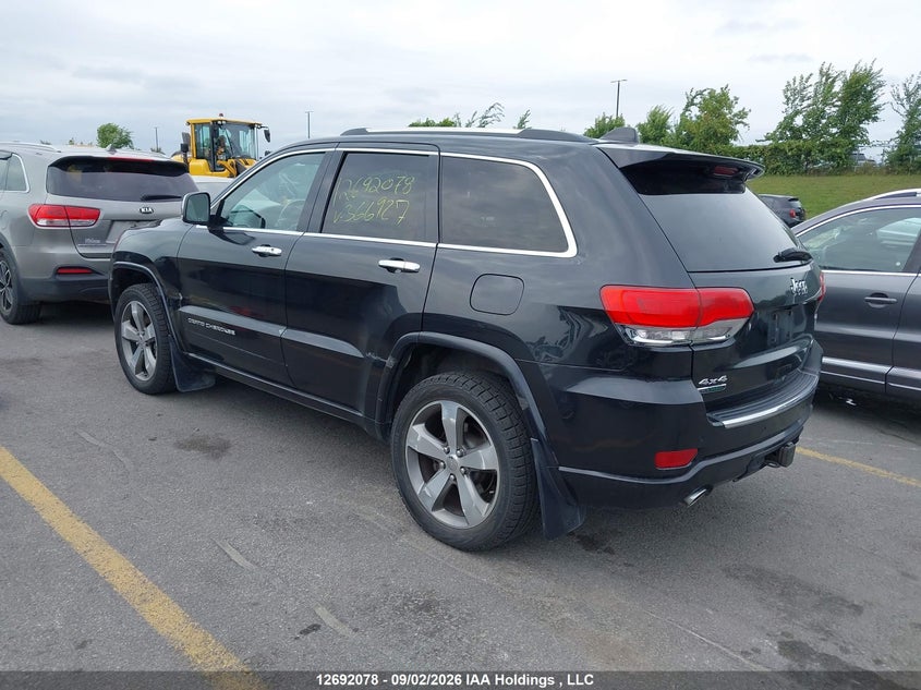 Vin: 1c4rjfcm4ec366927, lot: 3110933, jeep grand cherokee overland 20143
