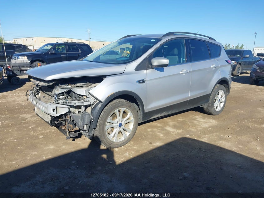 2017 Ford Escape, Удар спереду, IAAI, VIN 1FMCU9GDXHUE10433 — фото 2