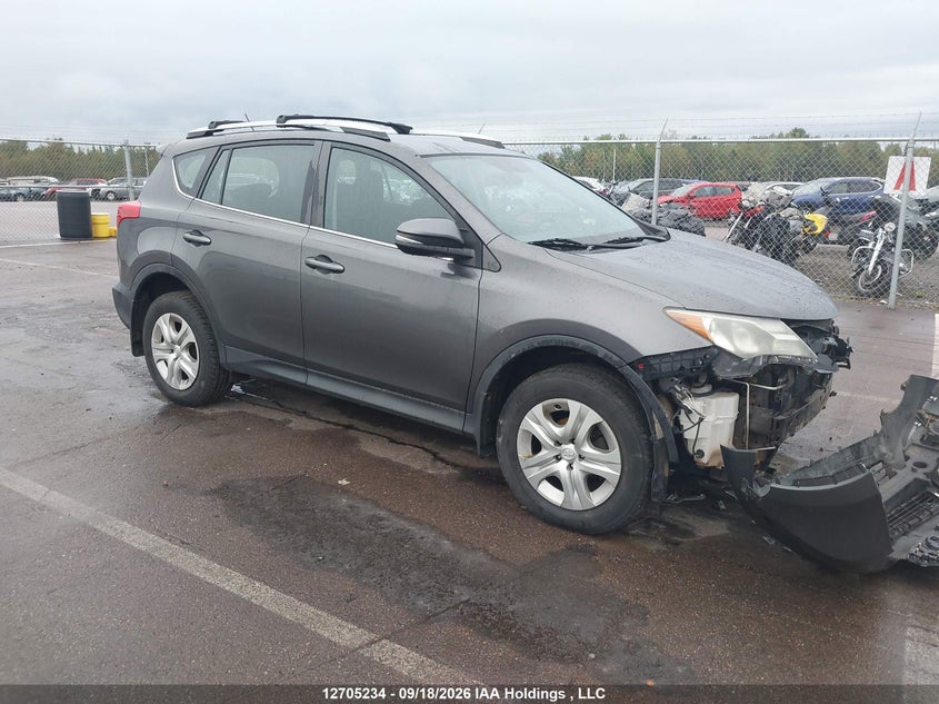 2014 Toyota Rav4 Le, Front, IAAI, VIN 2T3BFREV9EW195549