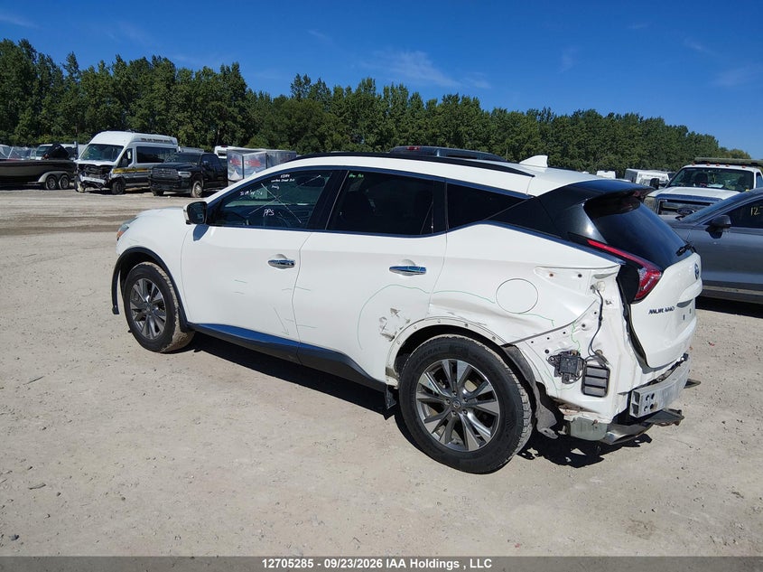 Vin: 5n1az2mh5hn195495, lot: 3111072, nissan murano s/sl/sv/platinum 20173