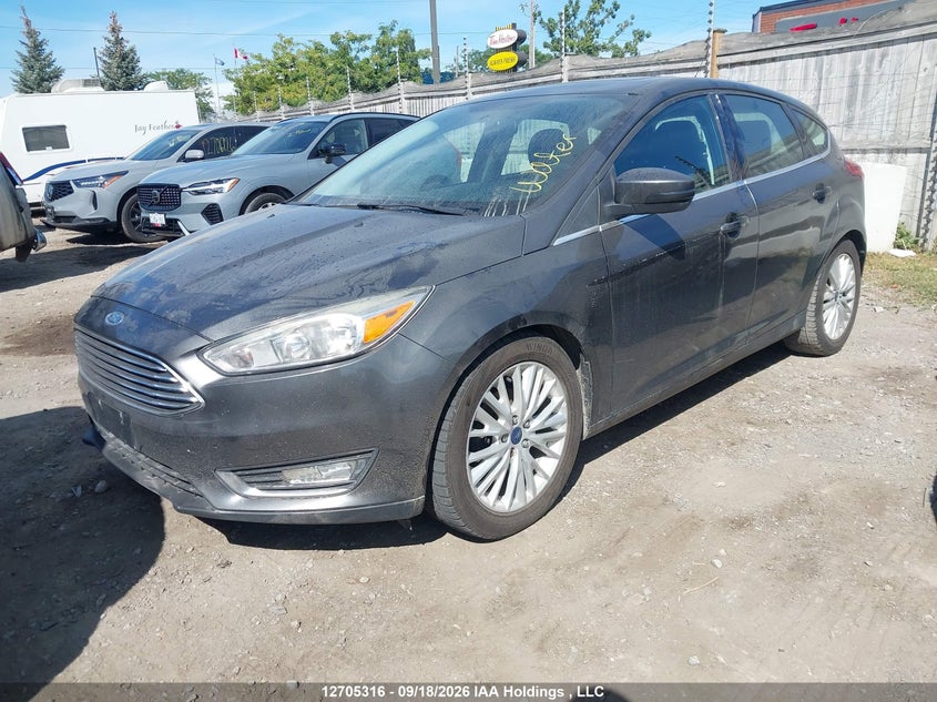 2018 Ford Focus, Затоплення, IAAI, VIN 1FADP3N27JL296259 — фото 2