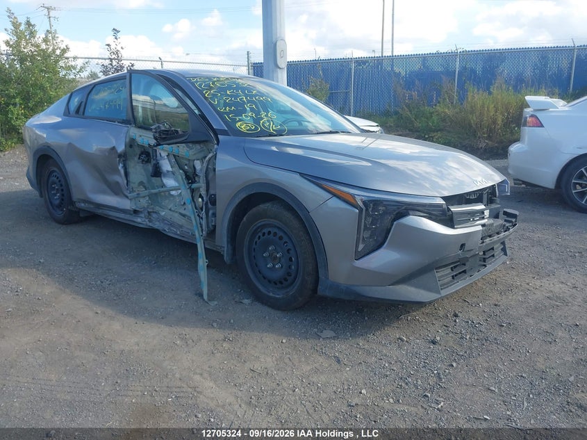 2025 Kia K4 Lx, Left Rear, IAAI, VIN 3KPFT4DEXSE247499