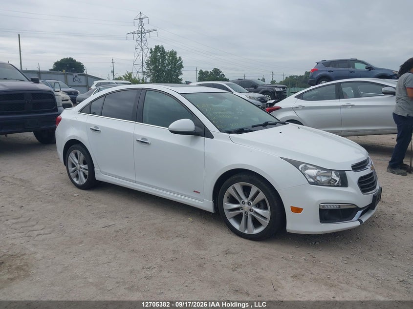 2016 Chevrolet Cruze Limited, Front, IAAI, VIN 1G1PG5SB4G7179126