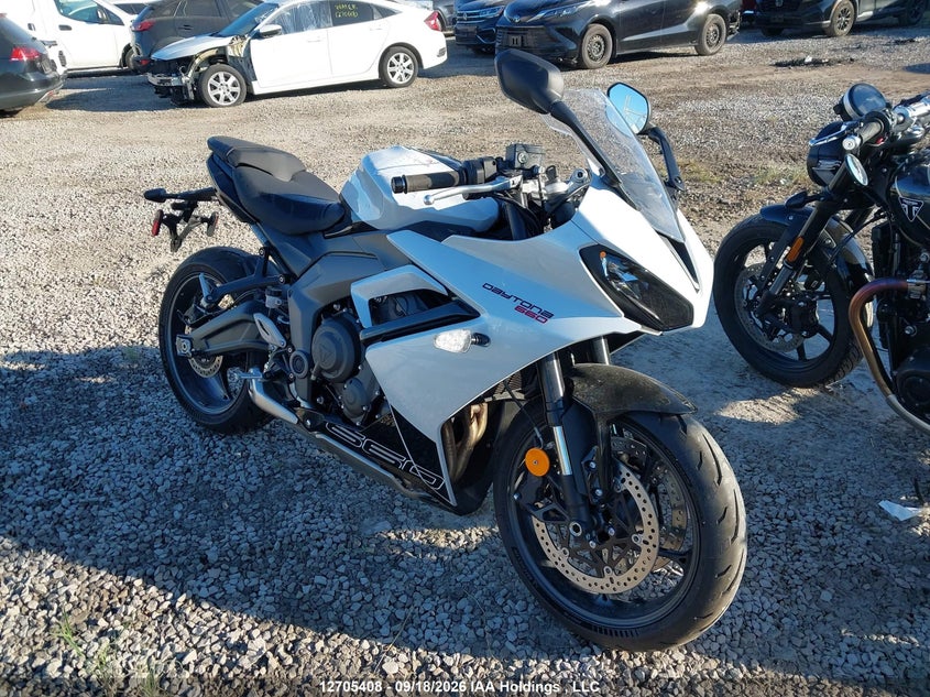 2025 Triumph Motorcycle Daytona 660, Left Side, IAAI, VIN SMTL23UF2STBZ2633