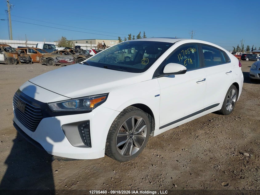 Vin: kmhc05lc2ku124102, lot: 3111248, hyundai ioniq 20192