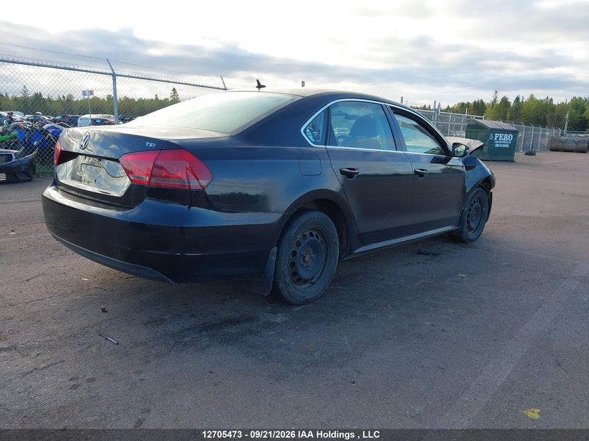 Vin: 1vwas7a33ec114173, lot: 3111261, volkswagen passat 1.8 tsi trendline 20144