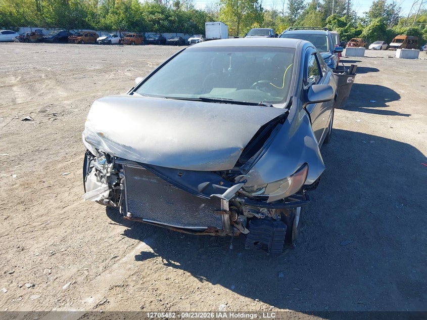 2008 Honda Civic Lx, Front, IAAI, VIN 2HGFG11688H004997 — photo 2
