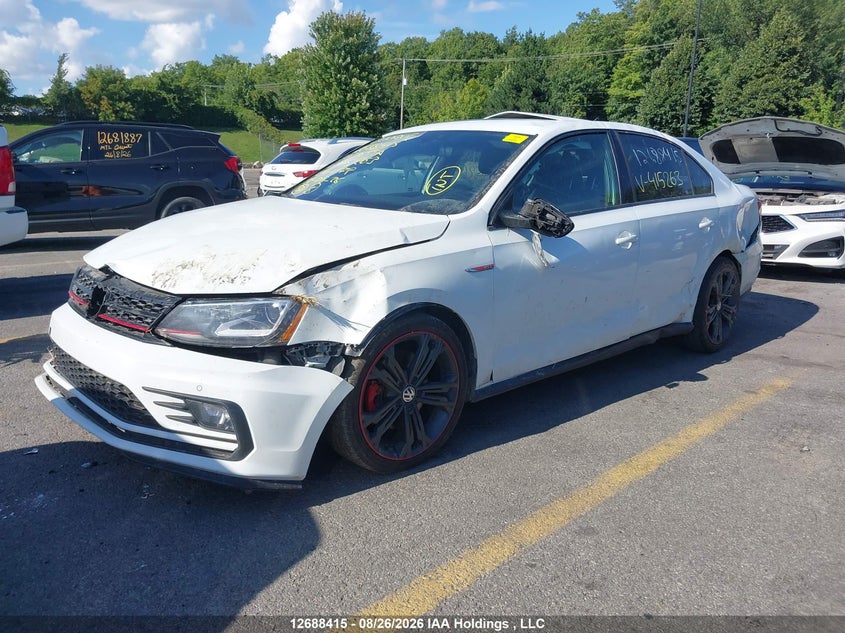 2017 Volkswagen Jetta, По кругу, IAAI, VIN 3VW4T7AJ3HM415263 — фото 2