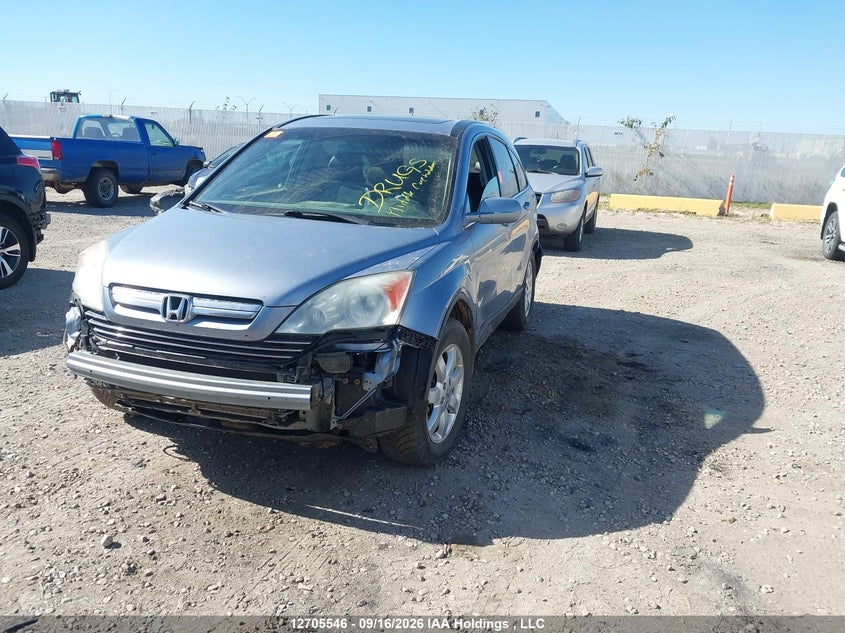 2008 Honda Cr-V Ex-L, Theft Recovery, IAAI, VIN 5J6RE48708L815854 — photo 2